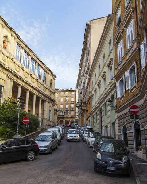 Trieste Italië Augustus 2019 Prachtige Pittoreske Straat Historische Stad — Stockfoto