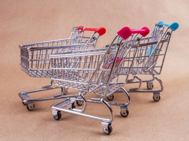 Bir bozukluk küçük mağaza arabaları