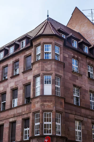 Nürnberg Deutschland August 2018 Ein Fragment Einer Typischen Architektonischen Anlage — Stockfoto