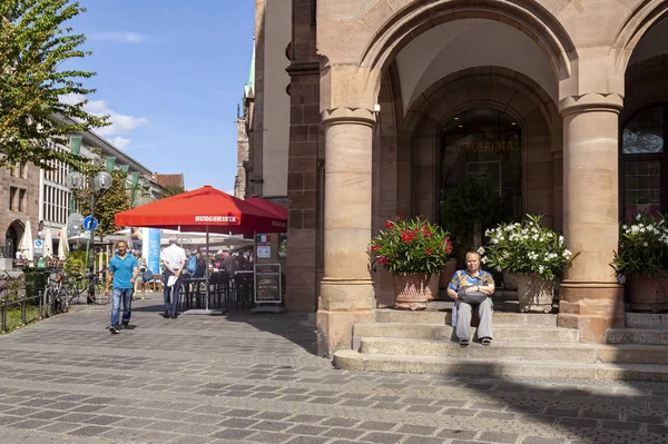 Nürnberg Tyskland Den Augusti 2018 Det Arkitektoniska Komplex Som Typiskt — Stockfoto