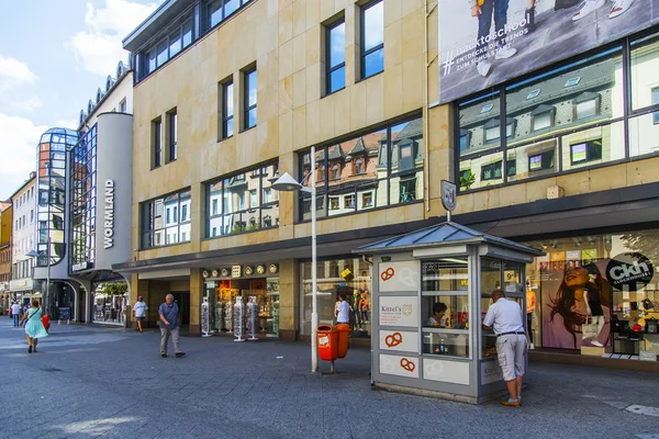 Nuremberg Alemanha Agosto 2018 Complexo Arquitetônico Típico Cidade Velha Baviera — Fotografia de Stock