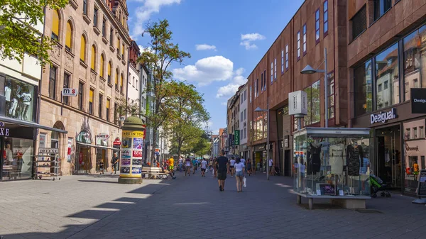 Nürnberg Tyskland Den Augusti 2018 Det Arkitektoniska Komplex Som Typiskt — Stockfoto
