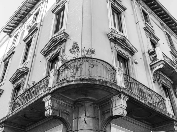 Milan Itálie Února2020 Typické Architektonické Detaily Budovy Historické Části Budovy — Stock fotografie