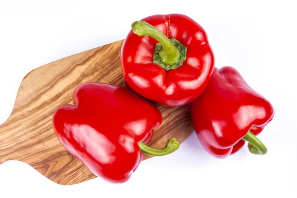 Pepe Rosso Dolce Paprica Sul Tavolo — Foto Stock