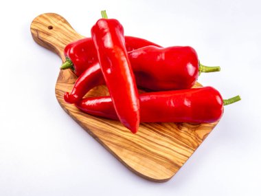 Masada kırmızı biber var.