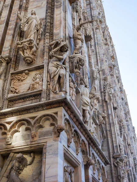 Milano Italien Februari 2020 Stadens Attraktioner Katedralen Italienska Duomo Milano — Stockfoto