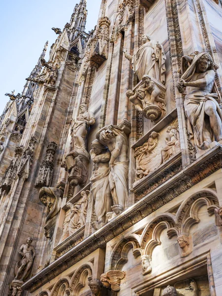 Milán Italia Febrero 2020 Uno Los Atractivos Ciudad Catedral Italiano — Foto de Stock