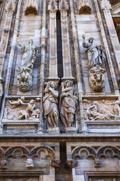 Milano Italien Februari 2020 Stadens Attraktioner Katedralen Italienska Duomo Milano — Stockfoto