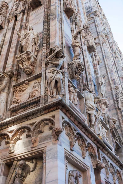 Milano Italien Februari 2020 Stadens Attraktioner Katedralen Italienska Duomo Milano — Stockfoto