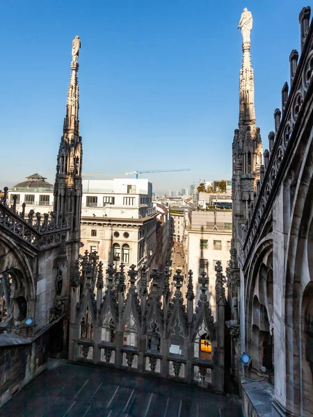 Milaan Italië Februari 2020 Een Van Attracties Van Stad Kathedraal — Stockfoto