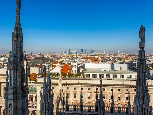 Milan Italy February 2020 도시의 매력중 하나는 대성당 이탈리아어 Duomo — 스톡 사진