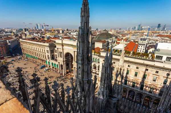 Milão Itália Fevereiro 2020 Uma Das Atrações Cidade Catedral Italiano — Fotografia de Stock