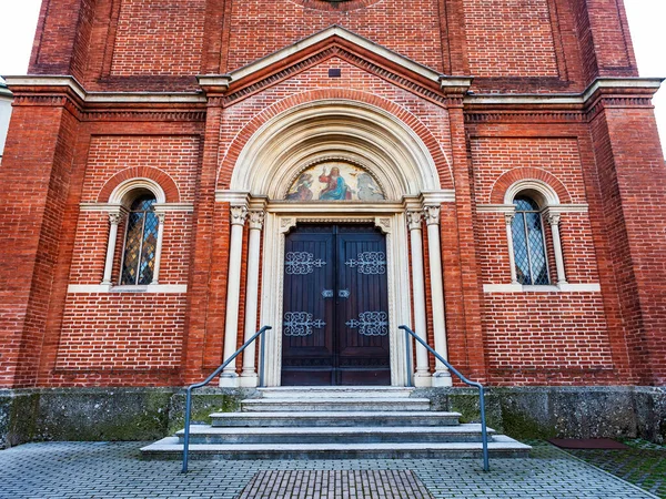 Bergame Italie Février 2020 Eglise Chiesa Valdese Dans Basse Ville — Photo