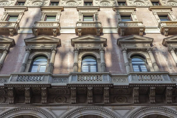 Milan Italy February 2020 Historic Galleria Vittorio Emanuele Milanese Shopping — Stock Photo, Image