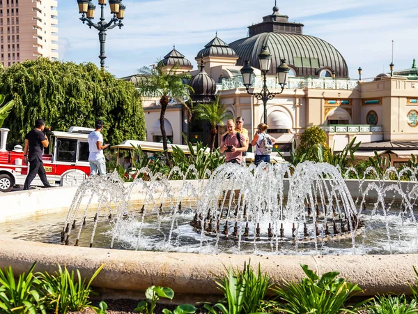 Monte Carlo Monaco Ottobre 2019 Bella Vista Sulla Città Con — Foto Stock