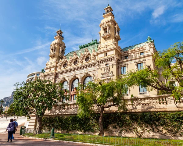 Monte Carlo Monako Října2019 Krásný Výhled Město Slunečného Počasí Slavné — Stock fotografie