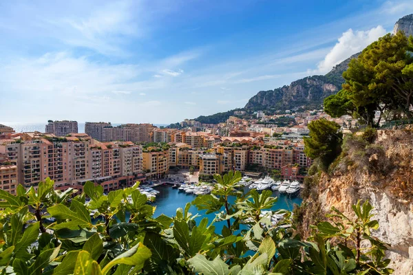 Monte Carlo Monaco Ottobre 2019 Bella Vista Sul Quartiere Residenziale — Foto Stock