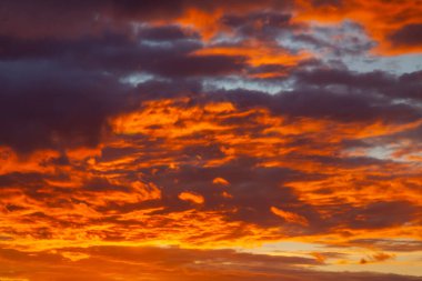 Gün batımında manzara