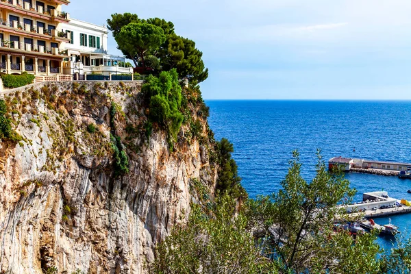 Monte Carlo Mónaco Octubre 2019 Hermosa Vista Del Conjunto Arquitectónico —  Fotos de Stock