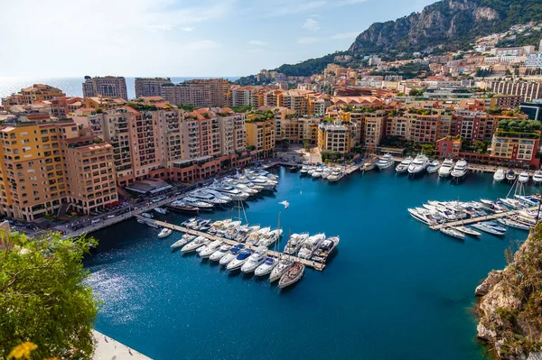 Monte Carlo Monaco Ottobre 2019 Bella Vista Sul Quartiere Residenziale — Foto Stock