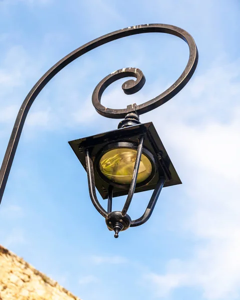 Monte Carlo Monaco October 2019 Beautiful Street Lamp — Stock Photo, Image