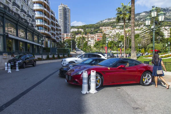 Monte Carlo Monaco Oktober 2019 Prachtig Uitzicht Stad Bij Zonnig — Stockfoto