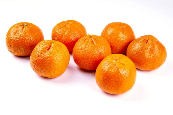 Goûteuses Mandarines Sur Une Table — Photo