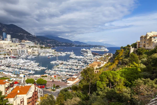 Monte Carlo Monaco Oktober 2019 Schöne Aussicht Auf Das Wohnviertel — Stockfoto