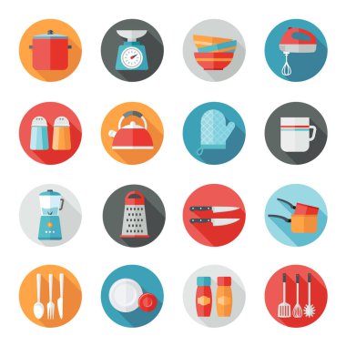 Mutfak simgeler - daireler