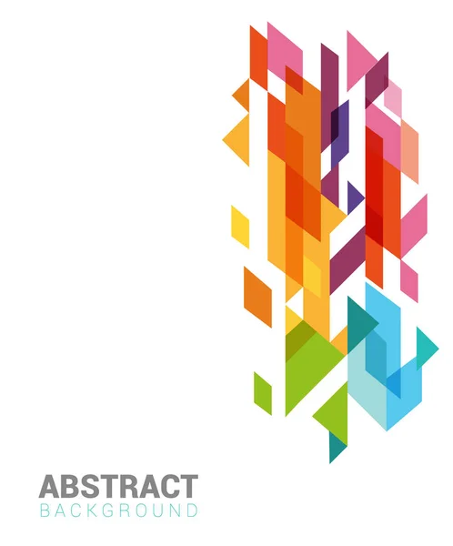 Contexte abstrait - Modèle de brochure — Image vectorielle