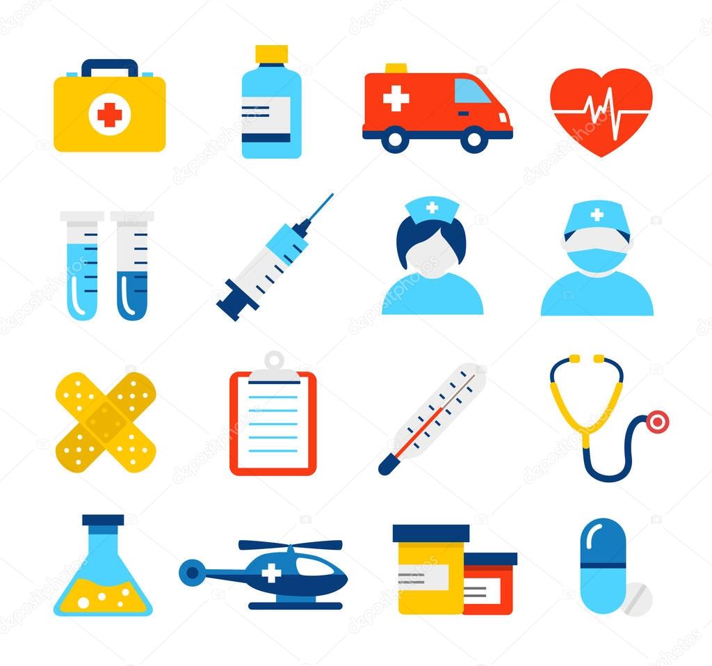 Medical And Healthcare Icons