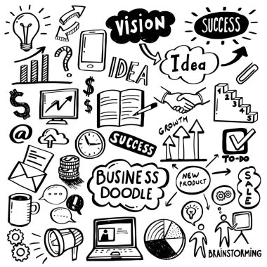 İş karalamalar - yaratıcı süreç