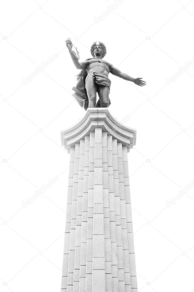 Monument in Krasnoyarsk