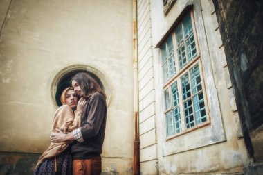 erkek sensually sarılma kadın 