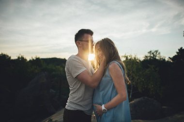 Çift zevk doğa Dağı'nda