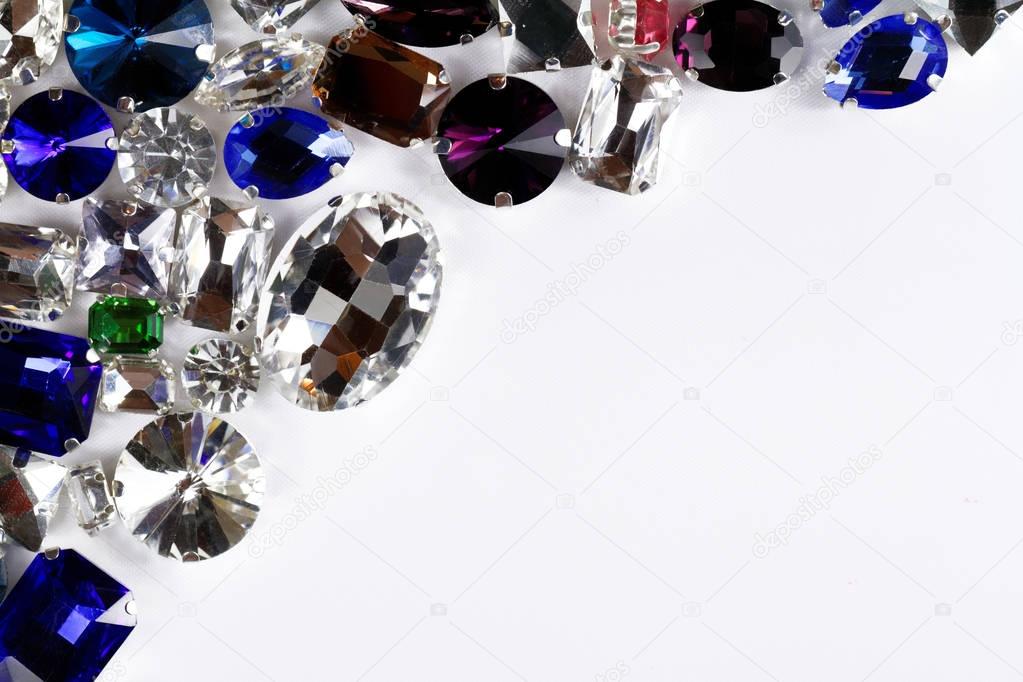 Crystals - gems - macro photo