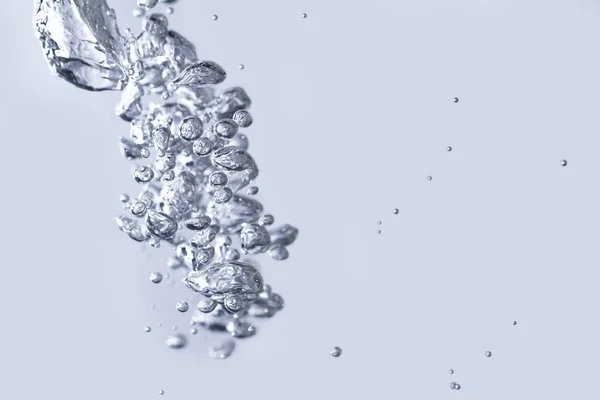 Agua limpia con burbujas — Foto de Stock