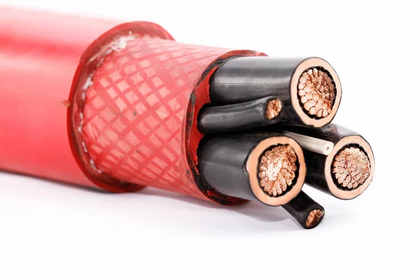 High voltage cable — Stock Photo, Image