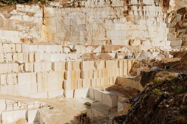 White marble quarry — Stock Photo, Image