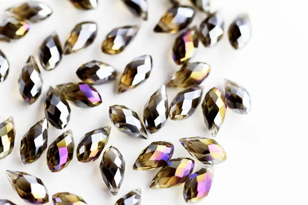 Shining beads - macro — Stock Photo, Image