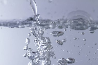 Su kabarcıkları - maco fotoğraf