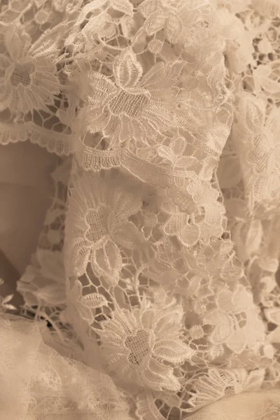 Detalle vestido de novia —  Fotos de Stock