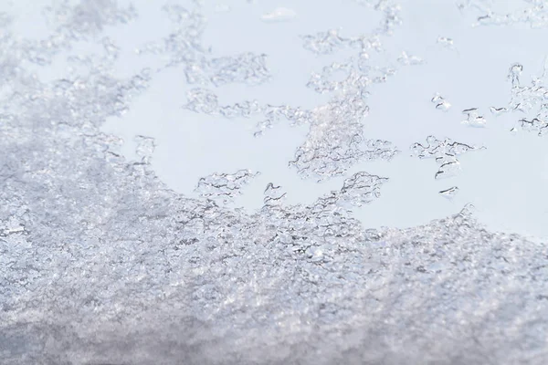 Pencereden buz — Stok fotoğraf