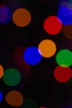 Soyut ışık bokeh arkaplanı