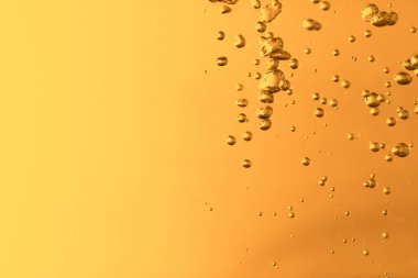 Su kabarcıkları - makro fotoğraf