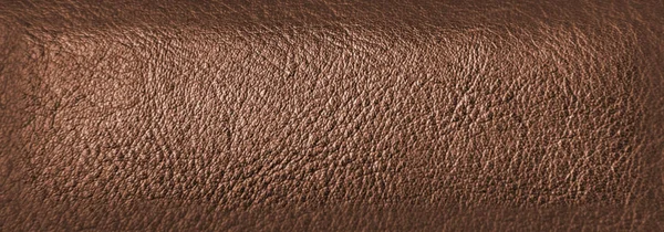 Brown leather texture closeup design-element. — Stock Photo, Image