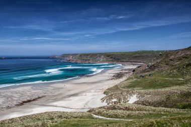 sahil, Cornwall, İngiltere