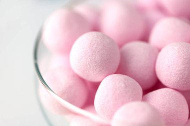 Şeker pembe bonbon şeker