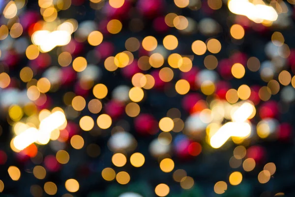 Christmas lights in city — Stock Photo, Image