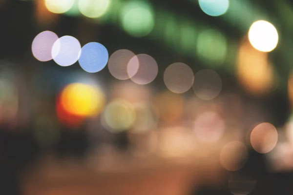Blurred city street lights — Stock Photo, Image